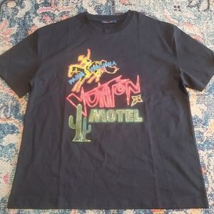 Louis Vuitton x Pharell Williams Graphic Embellished Cotton T-Shirt